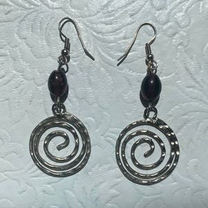 Spiral earrings